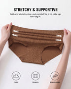 High Waist Seamless Leopard Tummy Brief(6  Pack) - view 5