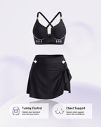 High Waist Tummy Control Push Up Bikini - view 4