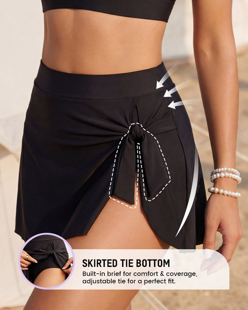 High Waist Tummy Control Push Up Bikini - view 3