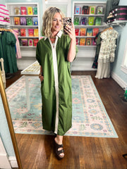 Olive You Always Midi Dress