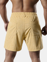 Men's Casual Drawstring Corduroy Summer Shorts