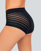 Seamless Breathable Lace Mid-Rise Panties - view 3