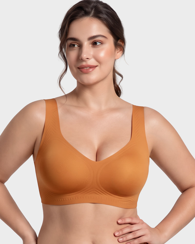 Lifting Wire-Free Antibacterial Jelly Bra - view 28