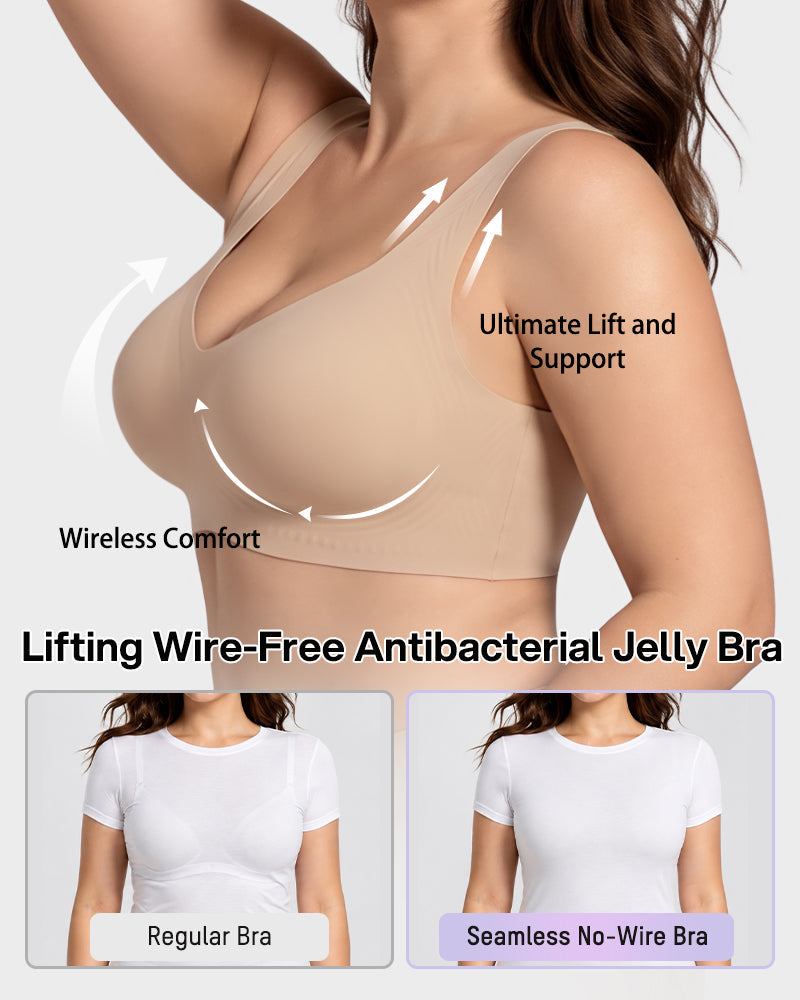 Wireless Lift Bra with Jelly Support - view 5