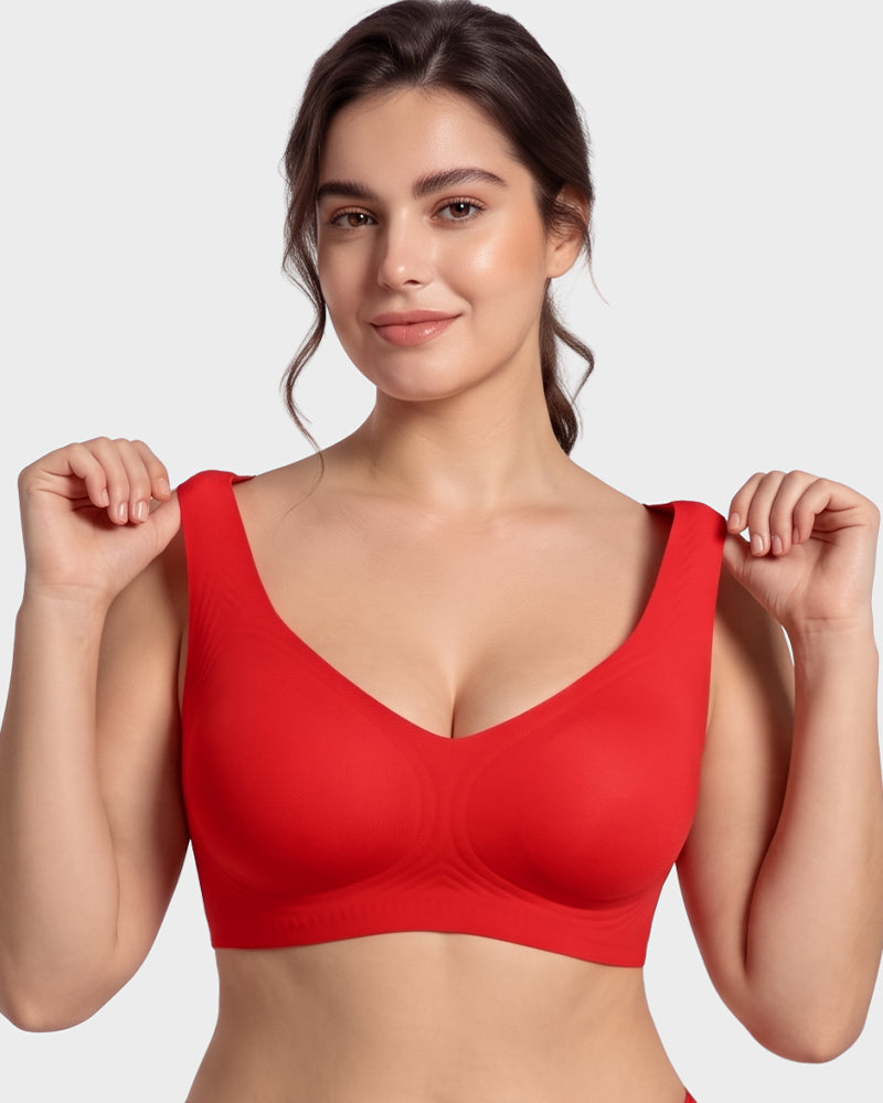 Lifting Wire-Free Antibacterial Jelly Bra - view 31