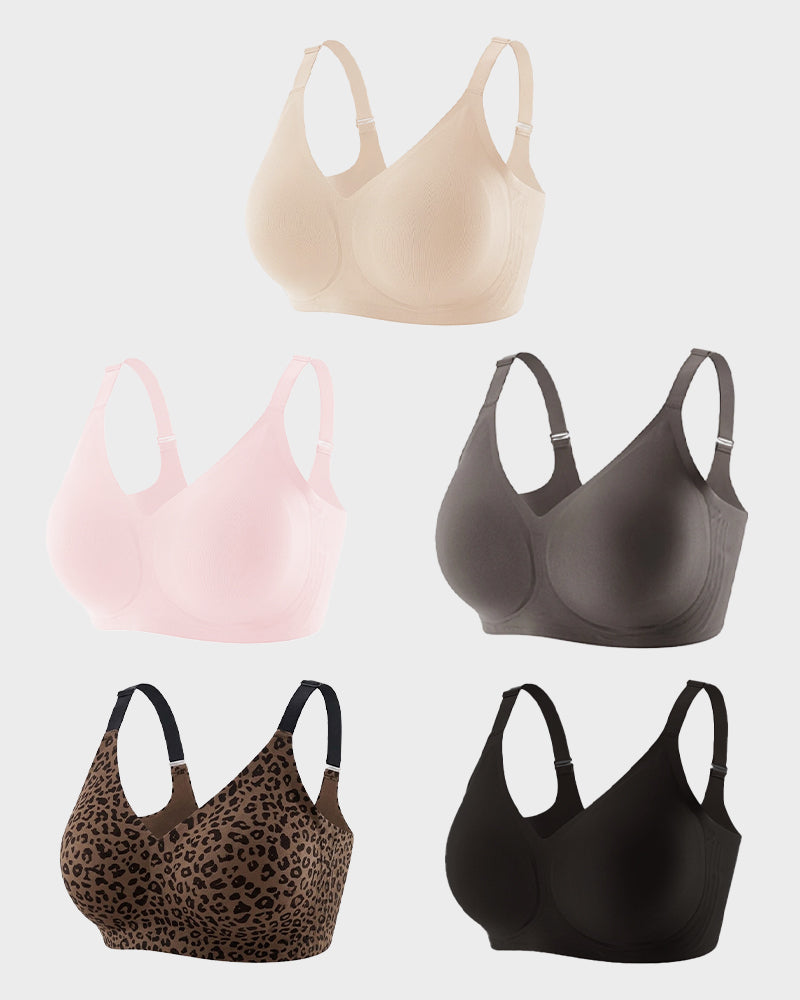 Lifting Wire-Free Antibacterial Jelly Bra Multipack - view 29