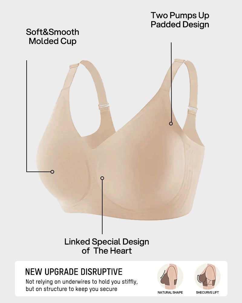 Lifting Wire-Free Antibacterial Jelly Bra Multipack - view 9