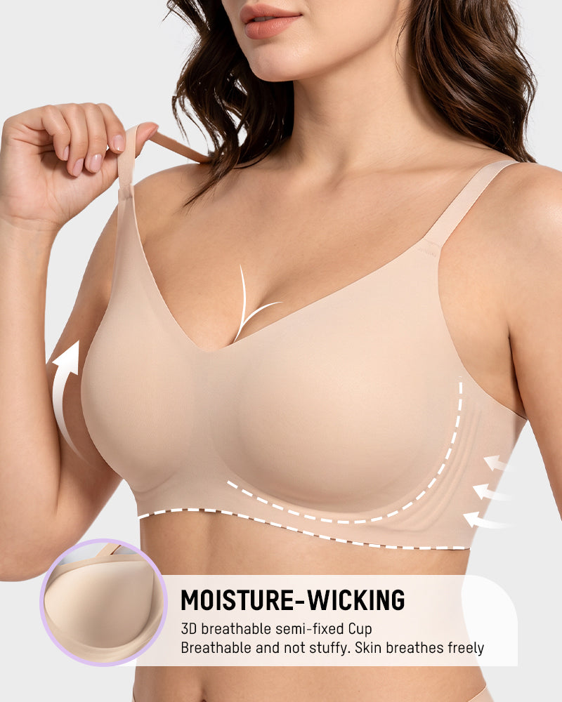 Lifting Wire-Free Antibacterial Jelly Bra Multipack - view 5