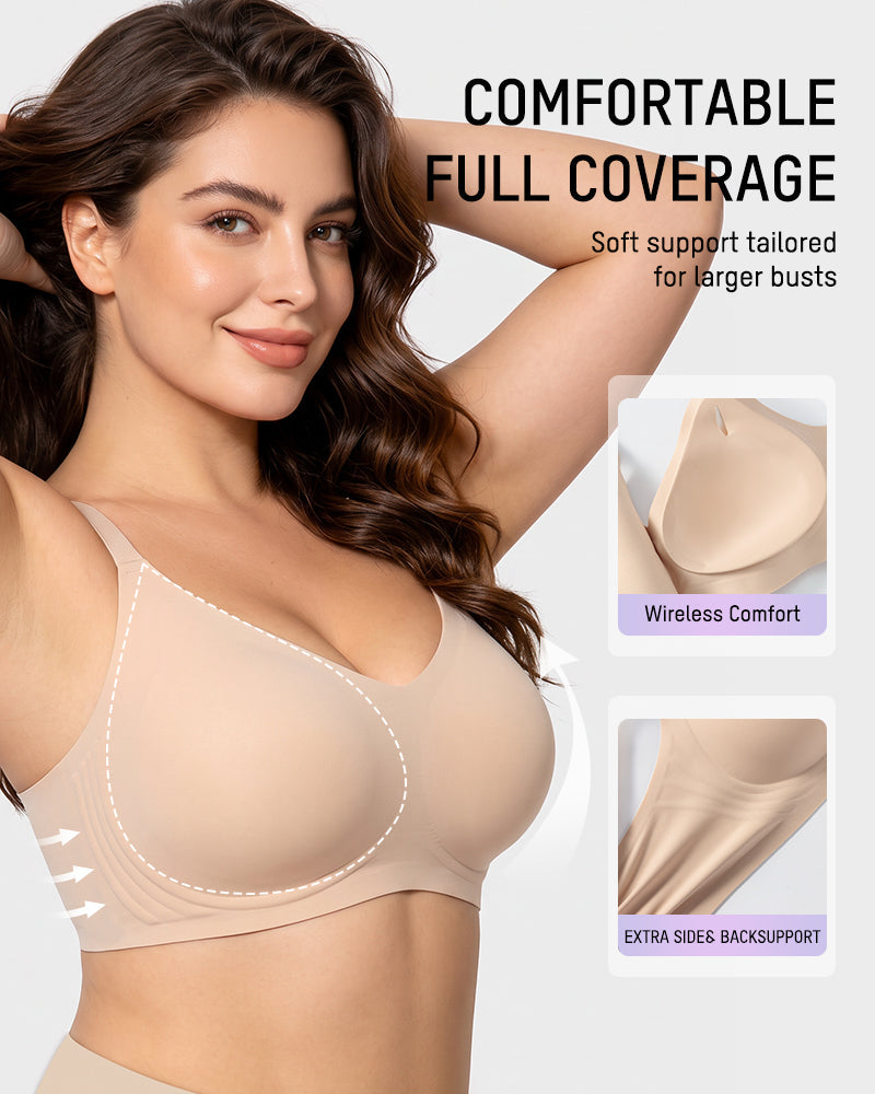 Lifting Wire-Free Antibacterial Jelly Bra Multipack - view 4