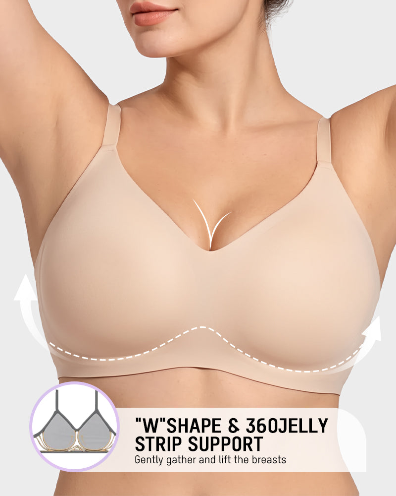 Lifting Wire-Free Antibacterial Jelly Bra Multipack - view 6