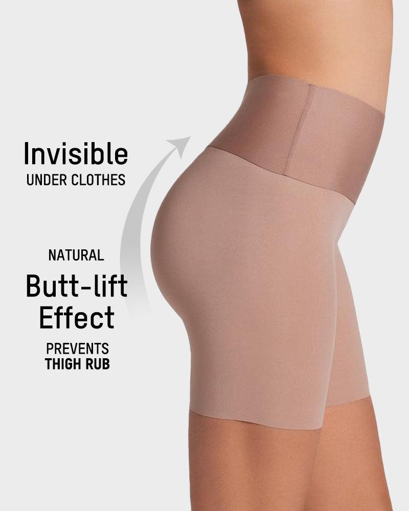 Lightweight Slimming High-Waist Tummy Control Shaper Shorts - view 2