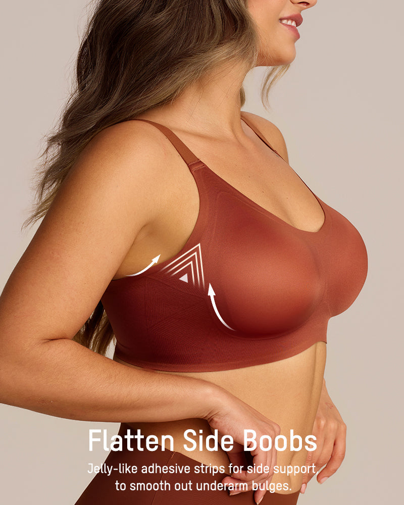 CloudLift™ bra Luxury Satin Seamless Wireless Support Bra - view 13