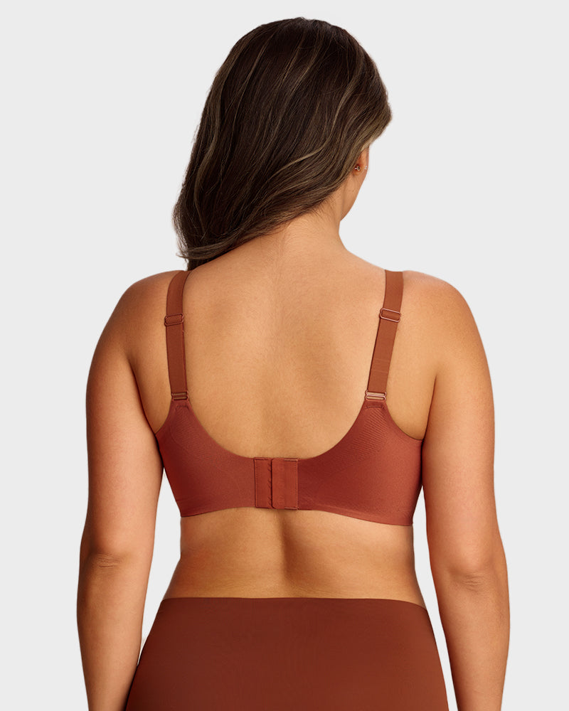 CloudLift™ bra Luxury Satin Seamless Wireless Support Bra - view 9