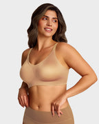 CloudLift™ bra Luxury Satin Seamless Wireless Support Bra - view 15
