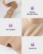CloudLift™ bra Luxury Satin Seamless Wireless Support Bra - view 7