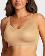 CloudLift™ bra Luxury Satin Seamless Wireless Support Bra - view 24