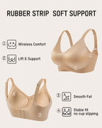 CloudLift™ bra Luxury Satin Seamless Wireless Support Bra - view 4