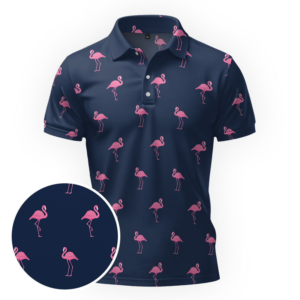 MIDNIGHT FLAMINGO WALK