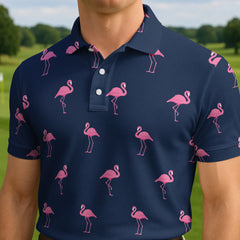 MIDNIGHT FLAMINGO WALK