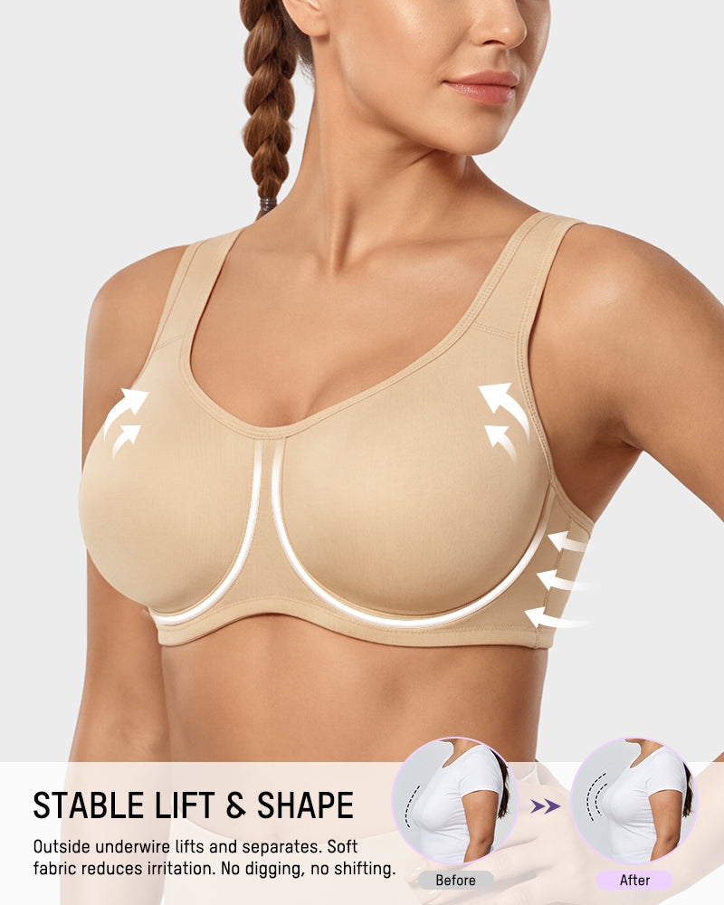 Max Control Outside-Wire High Impact Sports Bra - view 3