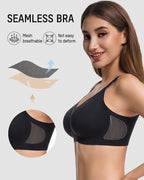 Mesh Crossover Wireless Lift Bra - view 6