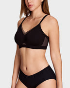Mesh Crossover Wireless Lift Bra - view 9
