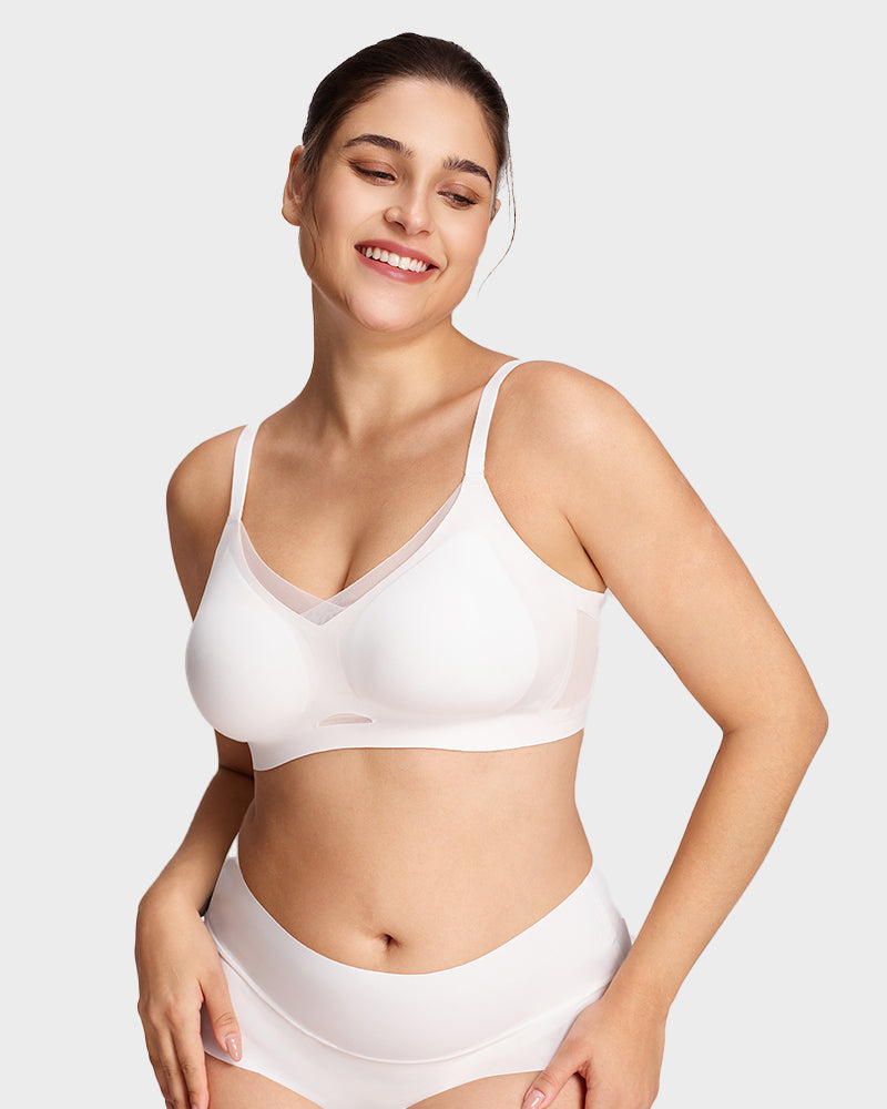 Mesh Crossover Wireless Lift Bra - view 5