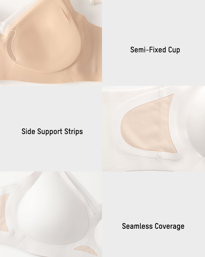 Mesh Crossover Wireless Lift Bra - view 7