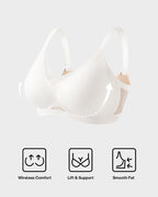 Mesh Crossover Wireless Lift Bra - view 8