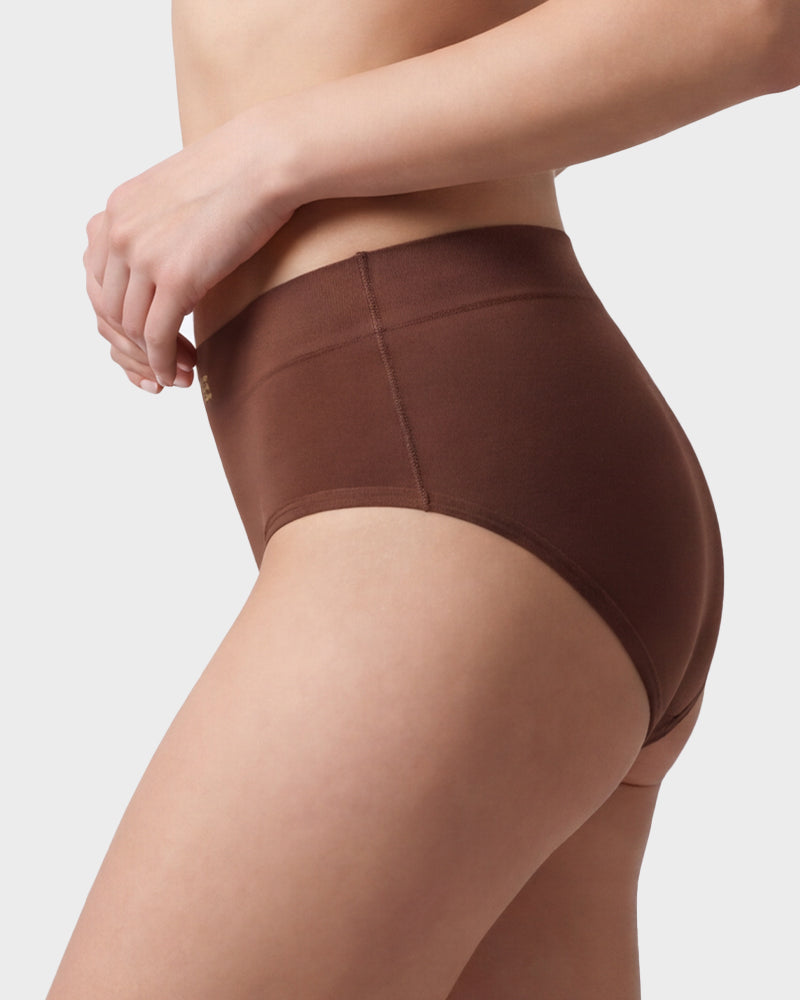 Mid-Rise Full-Coverage Cotton Briefs Multipack - view 17