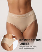 Mid-Rise Full-Coverage Cotton Briefs Multipack - view 5