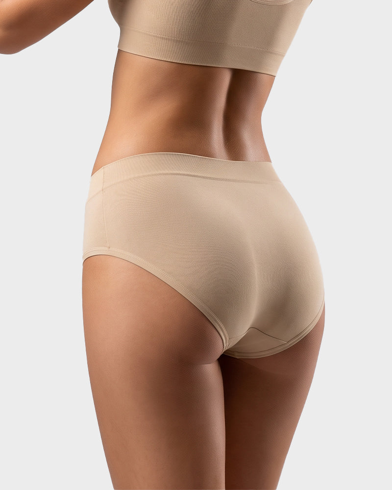 Mid-Rise Full-Coverage Cotton Briefs Multipack - view 12