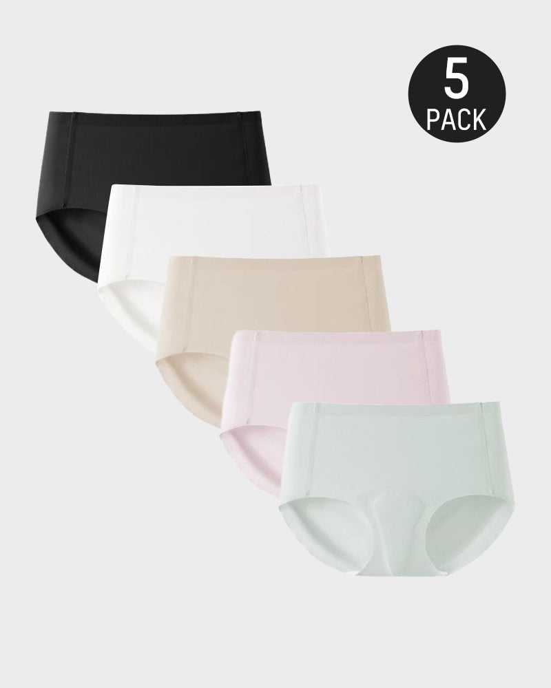 Seamless Anti-Camel Toe Sports Panties (5 Pack)