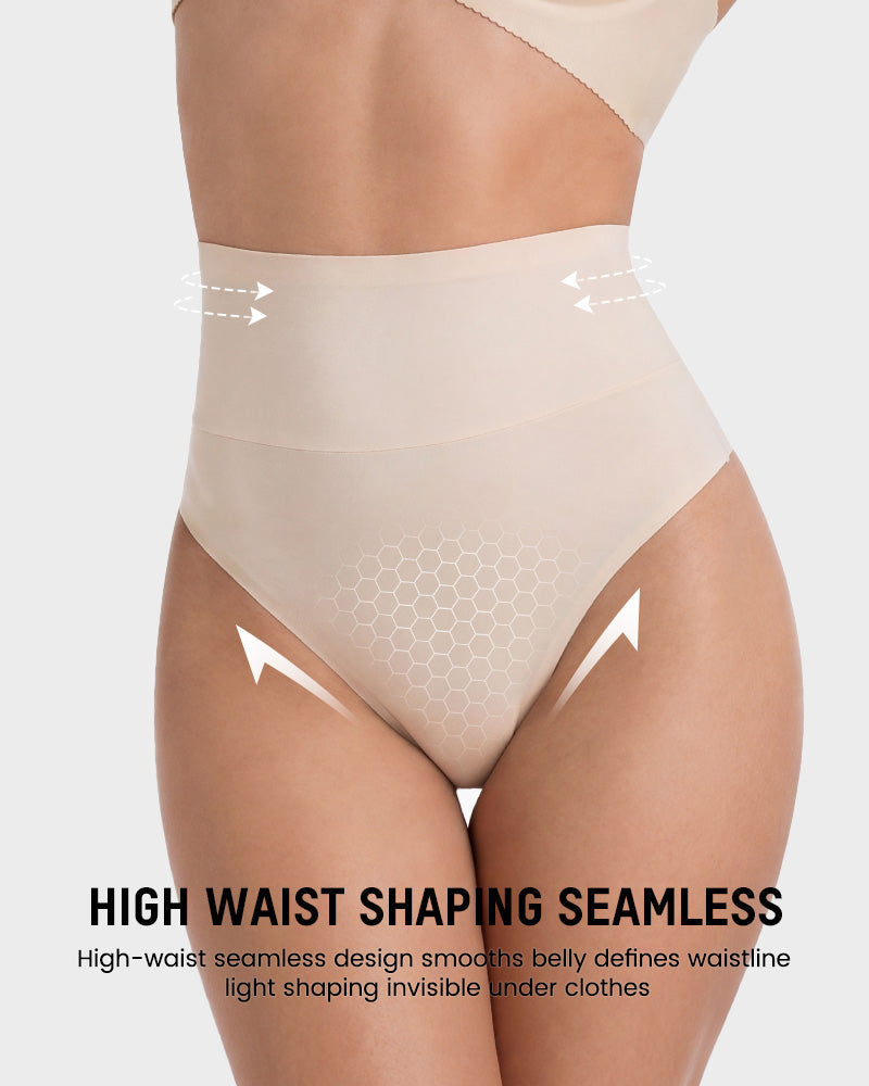 No-Show Seamless High-Waist Thong(5 Pack) - view 2