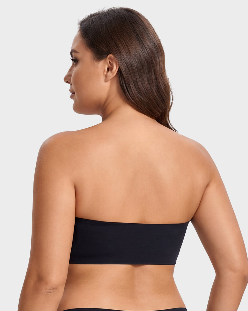 No-Slip Front Closure Push-Up Strapless Bra - view 5