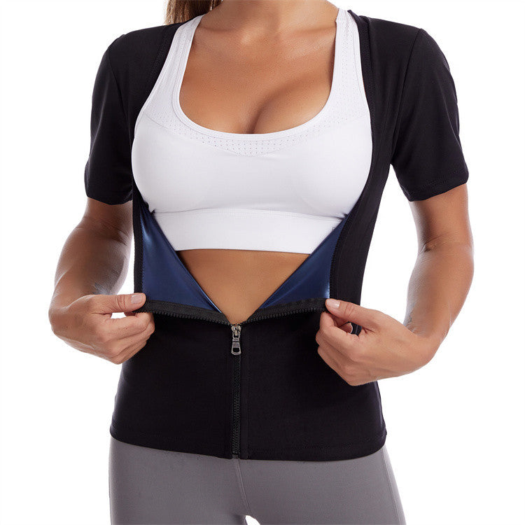 Intense Sweat-Wicking Zip-Up Top - view 4