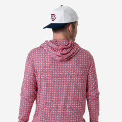 Performance Hoodie - American Flag Print