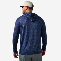 Performance Hoodie - Marsh Camo - Navy