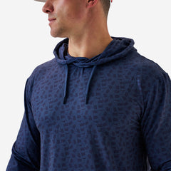 Performance Hoodie - Stars and Stripes - Navy