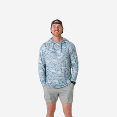Performance Hoodie - Seaside Camo
