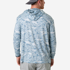 Performance Hoodie - Seaside Camo