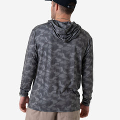 Performance Hoodie - Stone Camo