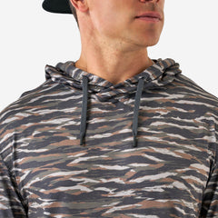 Performance Hoodie - Tiger Stripe Camo - Wetland
