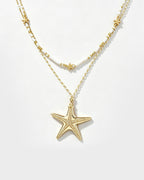 Pearl & Ocean Charm Stackable Necklace - view 16