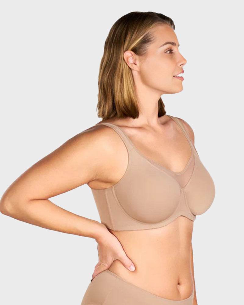 Cooling Full-Coverage Underwire Minimizer Bra - view 2