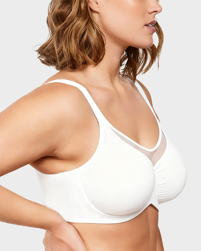 Plus Size Cooling Full Coverage Minimizer Bra - view 13