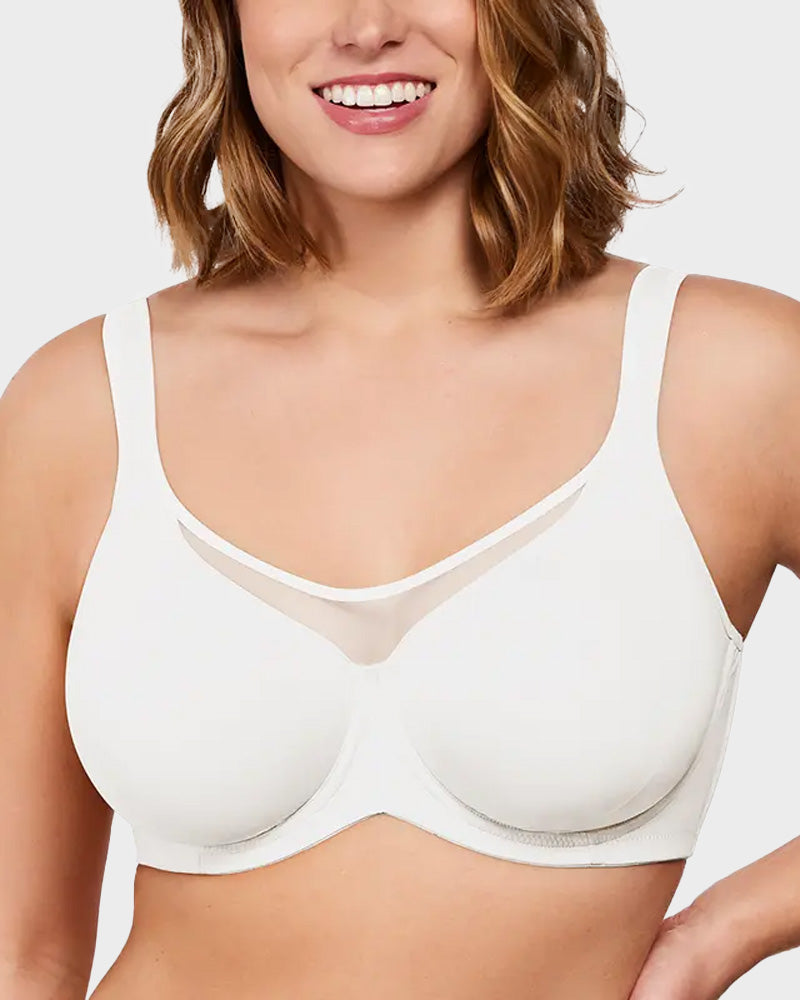 Plus Size Cooling Full Coverage Minimizer Bra - view 14