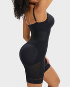 PowerMesh Deep V Bodysuit Shapewear - view 8