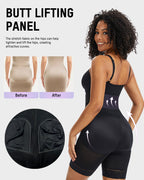 PowerMesh Deep V Bodysuit Shapewear - view 14