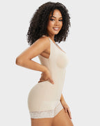 Double-Layer PowerMesh Tummy Sculpt Bodysuit - view 3